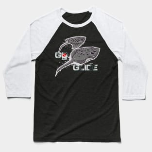 Stingray Dive: Go and Glide Baseball T-Shirt